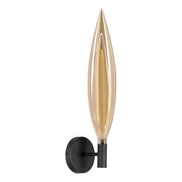 Vägglampa NORDIC 1xG9/5W/230V svart/rökig beige