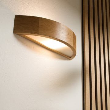 Vägglampa OAK 1xE27/60W/230V ek
