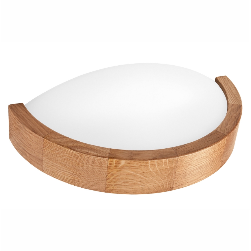 Vägglampa OAK SLIM 1xE27/60W/230V ek