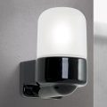 Vägglampa OSTIA 1xE27/40W/230V, svart