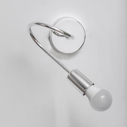 Vägglampa OXFORD 1xE27/15W/230V blank krom