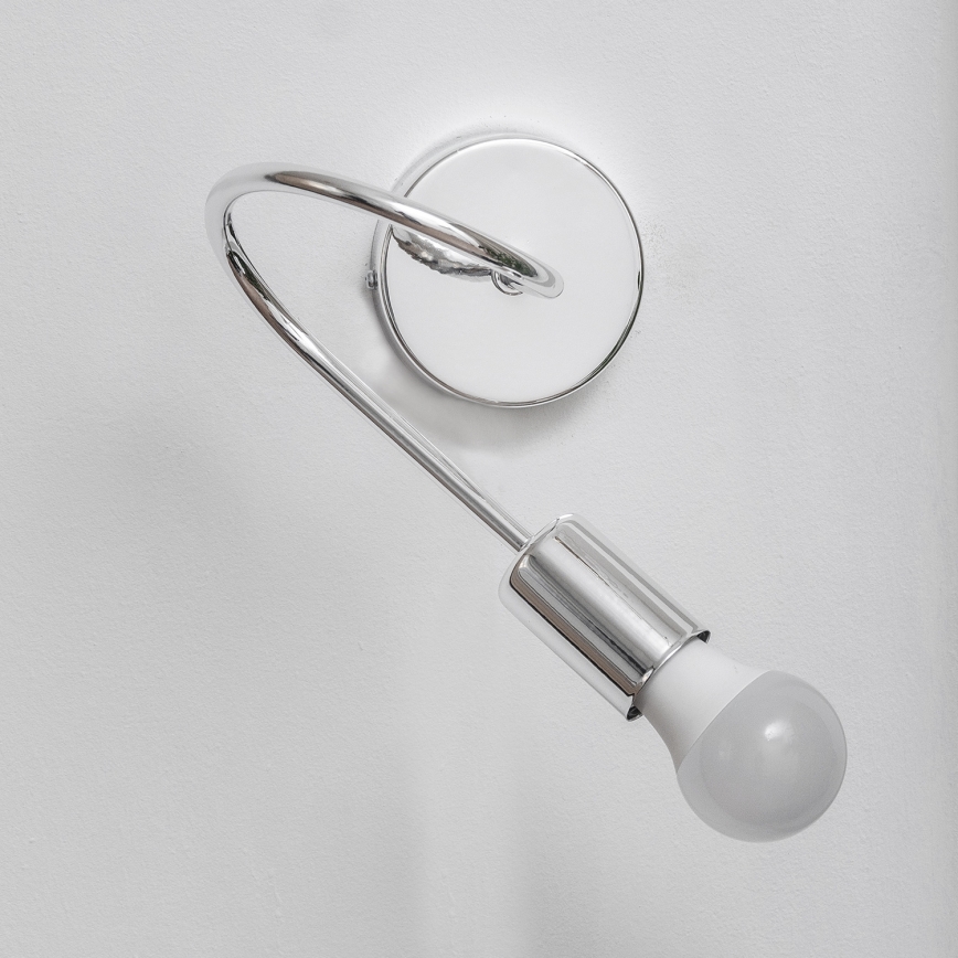 Vägglampa OXFORD 1xE27/15W/230V blank krom