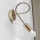 Vägglampa OXFORD 1xE27/15W/230V guldfärgad