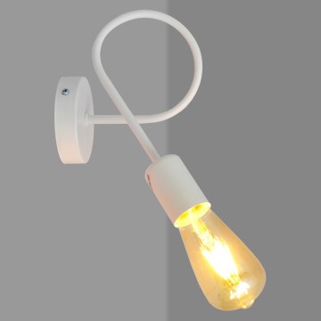 Vägglampa OXFORD 1xE27/15W/230V vit