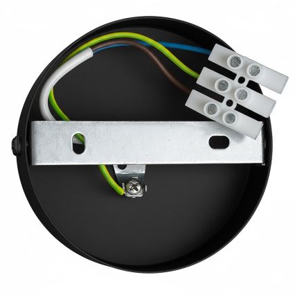 Vägglampa PAFOS 1xE27/15W/230V svart