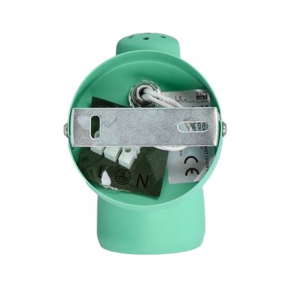 Vägglampa PICARDO 1xE14/40W/230V turkos