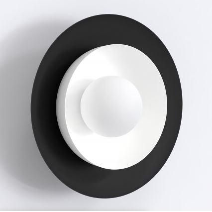 Vägglampa POPPI 1xG9/8W/230V svart/vit