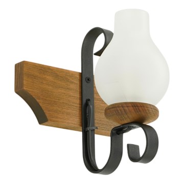 Vägglampa QUEEN 1xE14/40W/230V bok