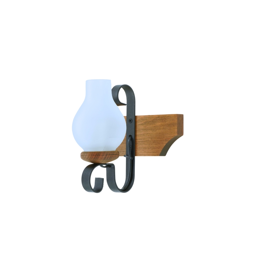 Vägglampa QUEEN 1xE14/40W/230V bok