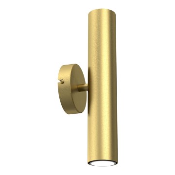 Vägglampa RAITO 2xGU10/8W/230V mässing