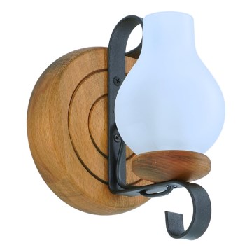 Vägglampa ROATA 1xE14/40W/230V bok