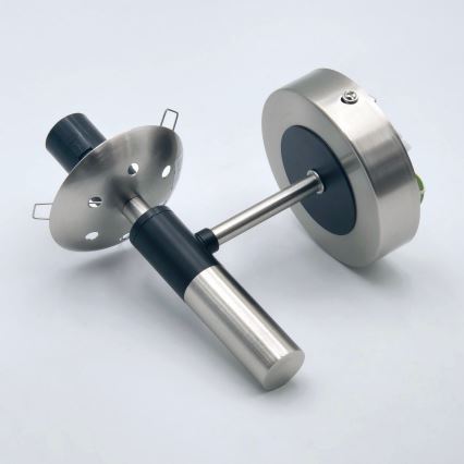 Vägglampa ROLLO 1xE14/5W/230V matt krom/rökig