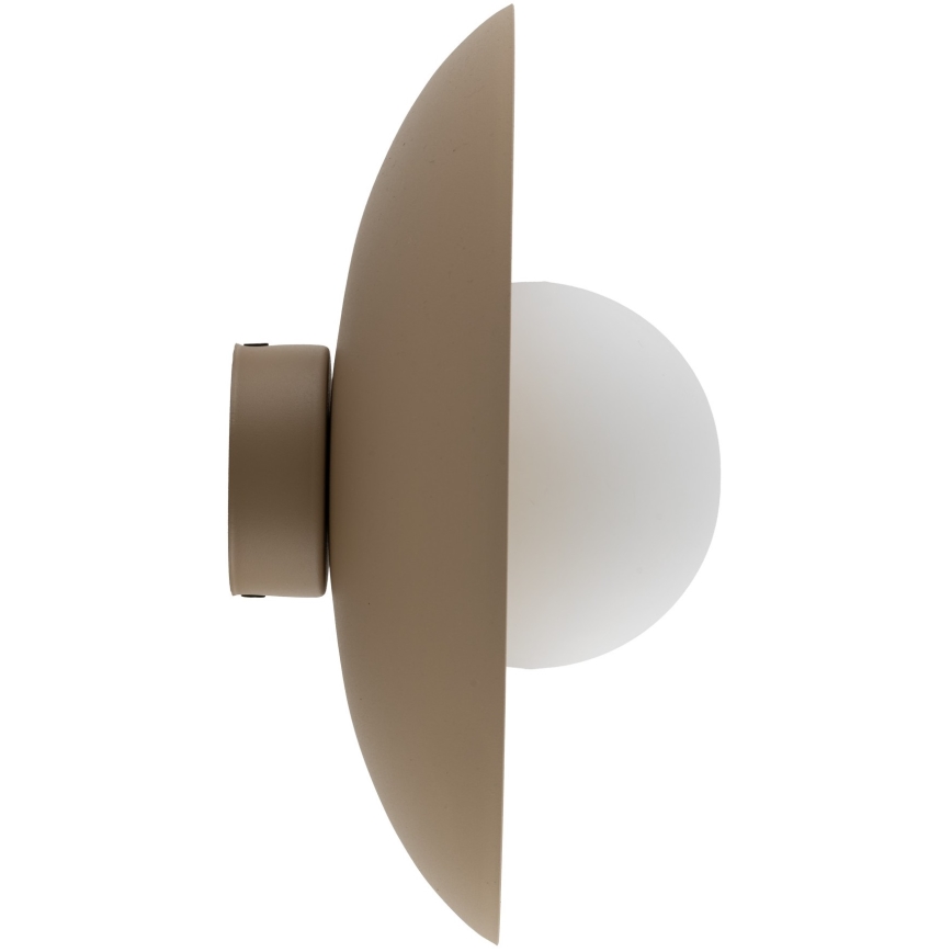 Vägglampa SLATE 1xG9/8W/230V diameter 28 cm beige