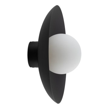 Vägglampa SLATE 1xG9/8W/230V diameter 28 cm svart