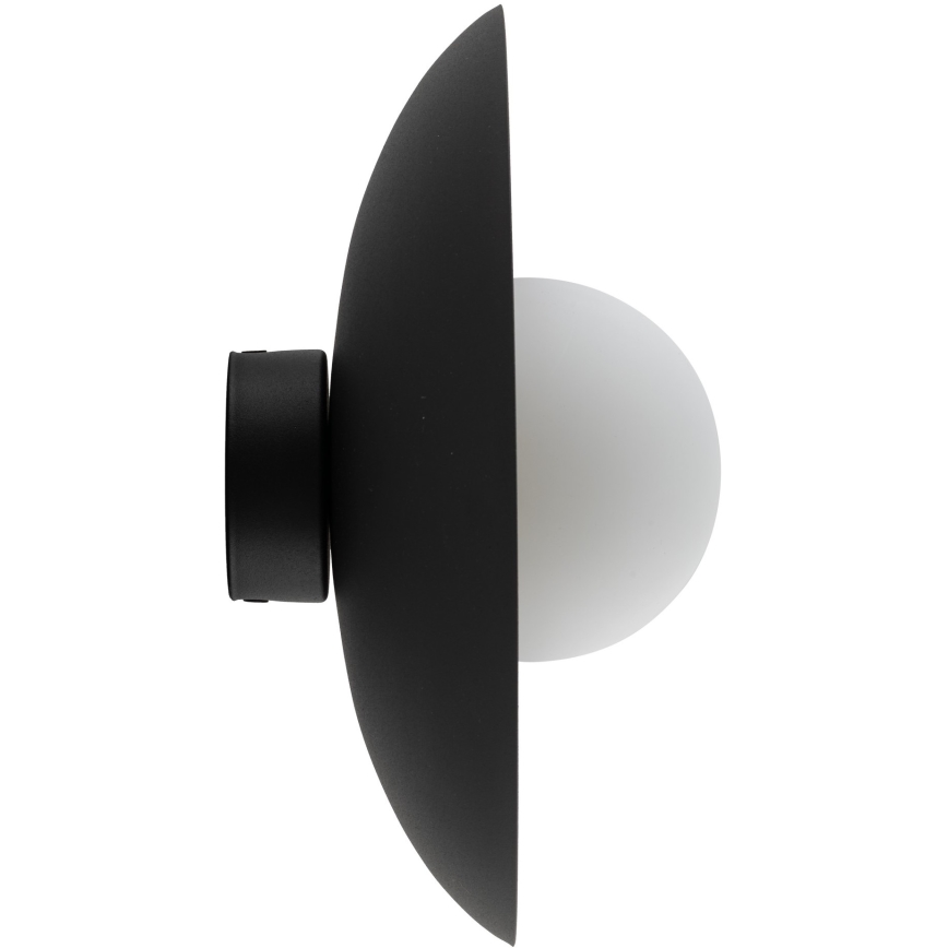 Vägglampa SLATE 1xG9/8W/230V diameter 28 cm svart