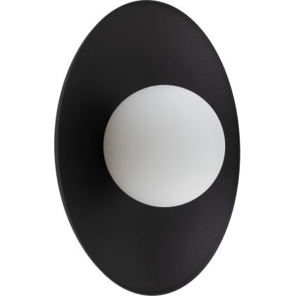 Vägglampa SLATE 1xG9/8W/230V diameter 28 cm svart