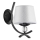 Vägglampa SMITH 1xE14/10W/230V svart/silver