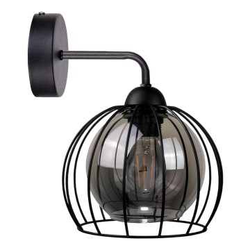 Vägglampa SOLO BLACK 1xE27/60W/230V