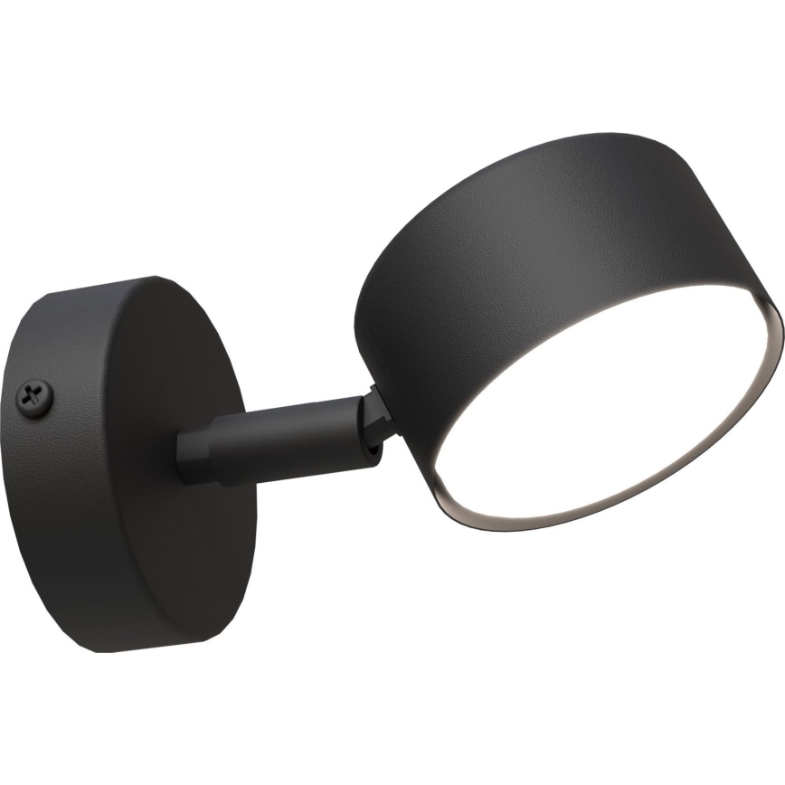 Vägglampa SORA 1xGX53/12W/230V svart