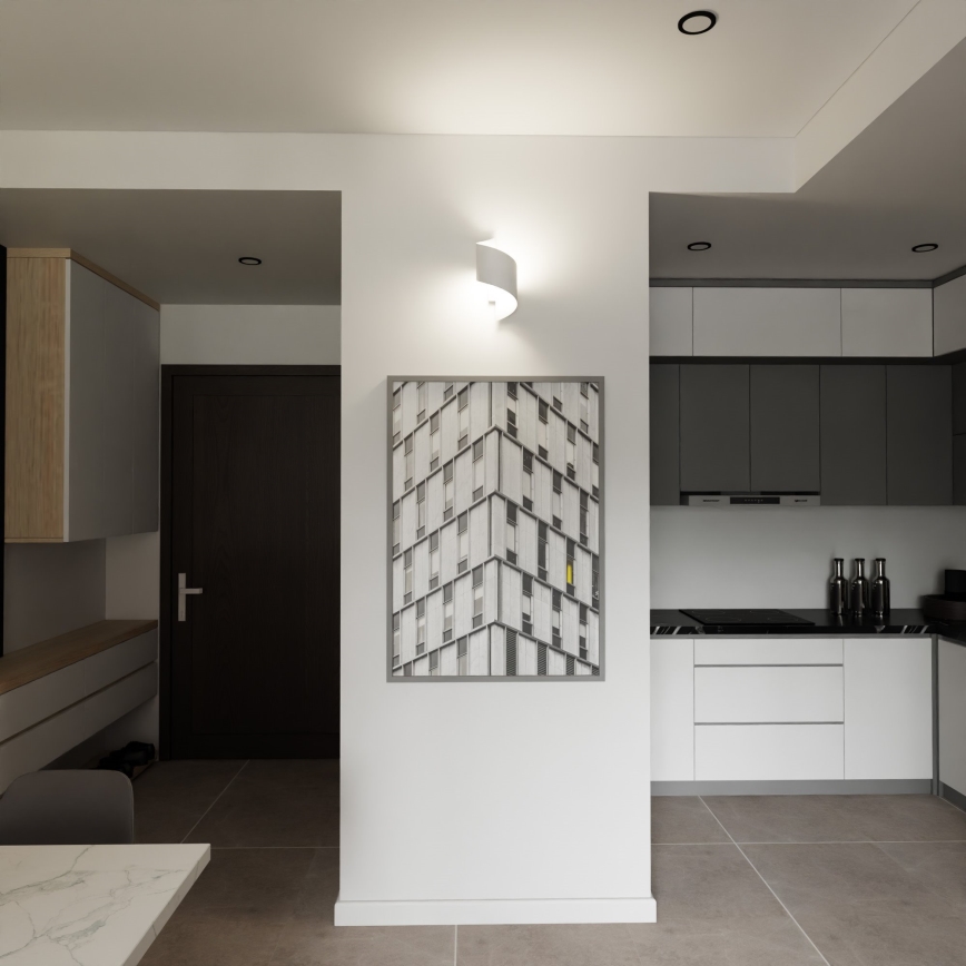 Vägglampa SPINER 1xG9/8W/230V vit