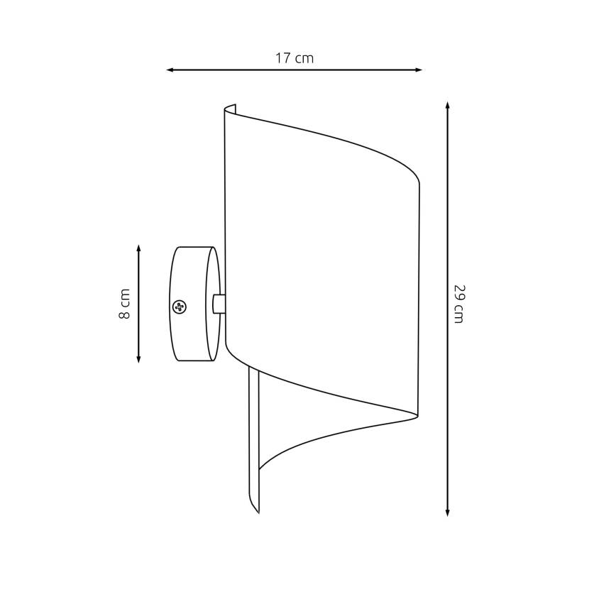 Vägglampa SPIRAL 1xG9/8W/230V matt krom