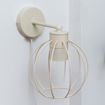 Vägglampa STARLIGHT 1xGU10/10W/230V krämvit