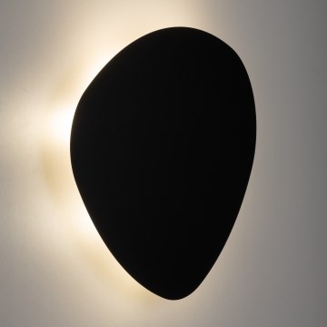 Vägglampa STONE 2xG9/8W/230V 30x39 cm svart