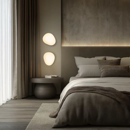 Vägglampa STONES 1xE27/40W/230V