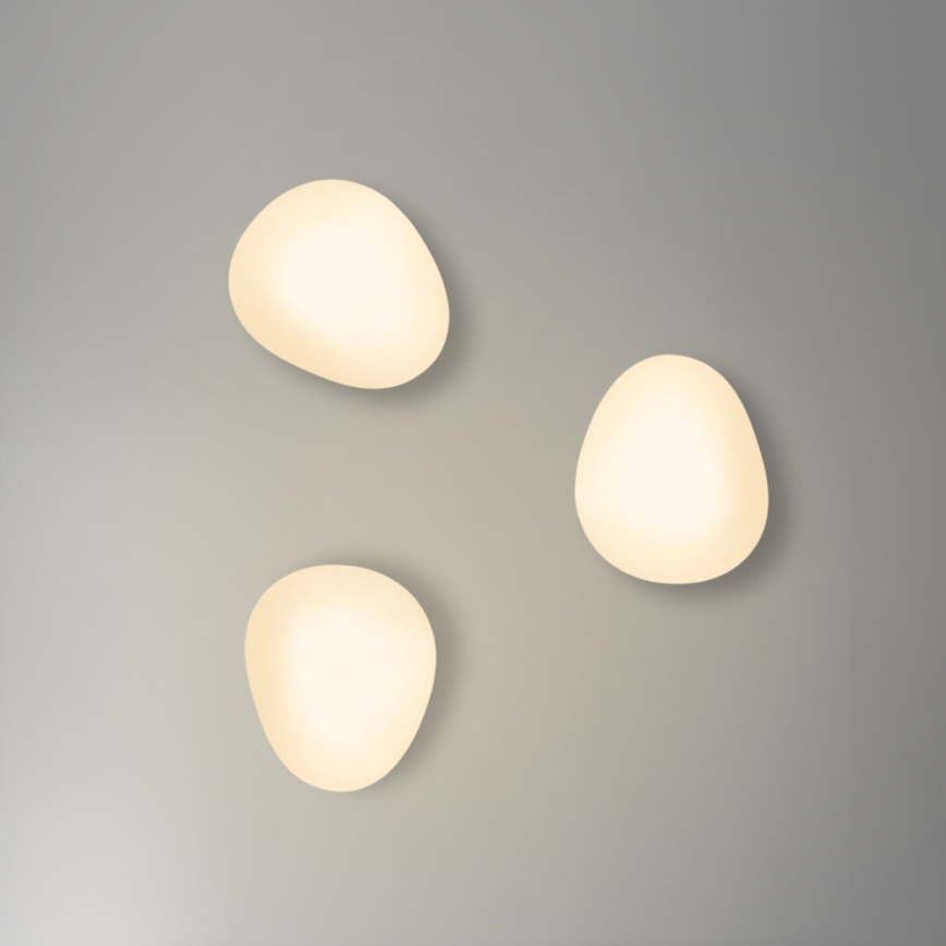 Vägglampa STONES 1xE27/40W/230V