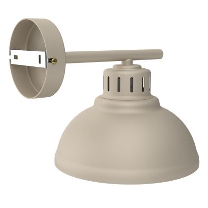 Vägglampa SVEN 1xE27/15W/230V beige