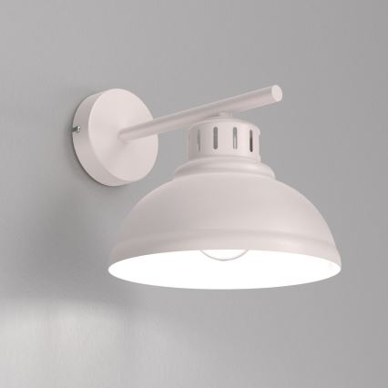 Vägglampa SVEN 1xE27/15W/230V krämfärgad