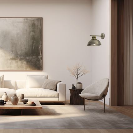 Vägglampa SVEN 1xE27/15W/230V mässing