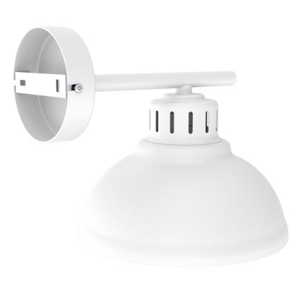 Vägglampa SVEN 1xE27/15W/230V vit