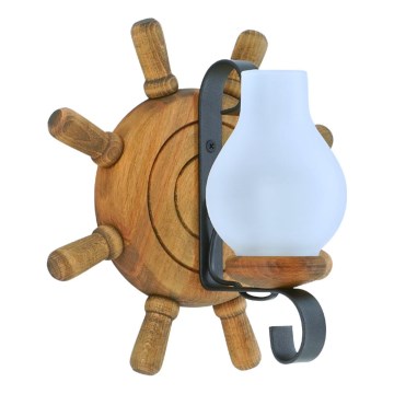 Vägglampa TIMONA 1xE14/40W/230V bok