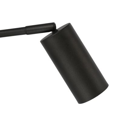 Vägglampa  TINA 1xGU10/15W/230V svart 