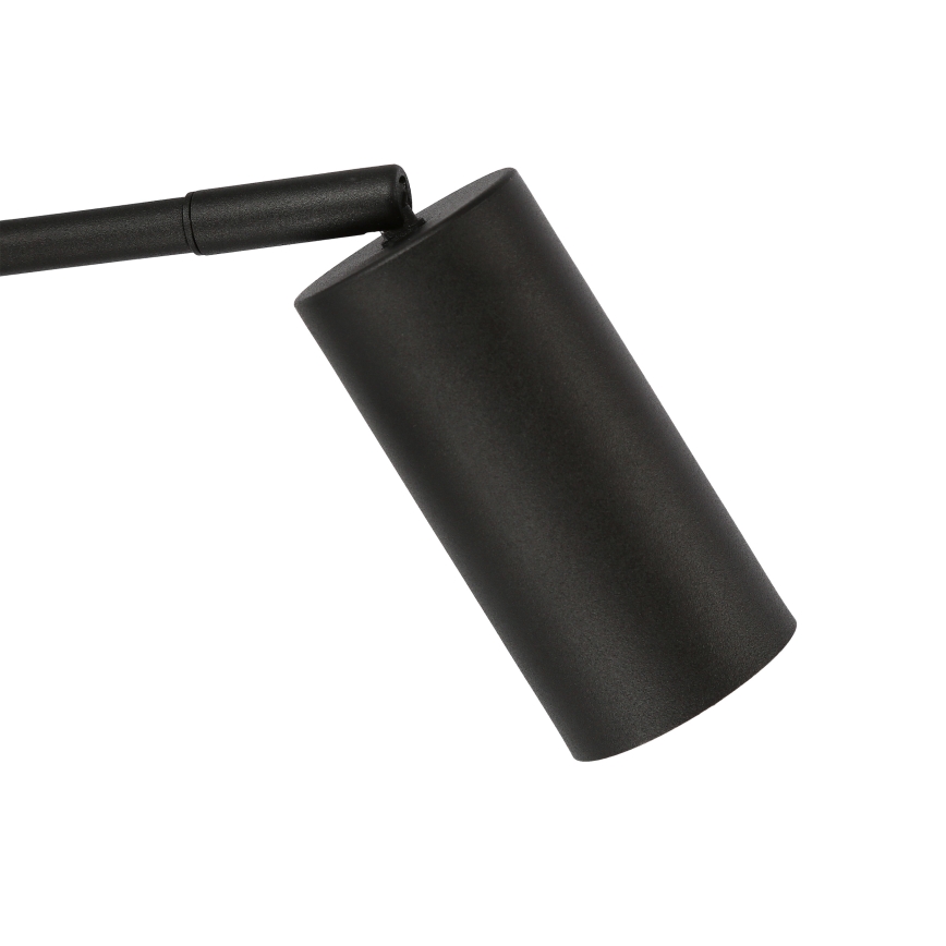 Vägglampa  TINA 1xGU10/15W/230V svart 