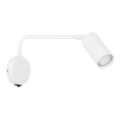 Vägglampa  TINA 1xGU10/15W/230V vit 