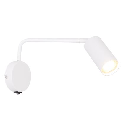 Vägglampa  TINA 1xGU10/15W/230V vit 
