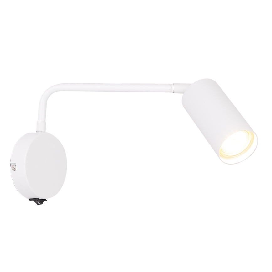 Vägglampa  TINA 1xGU10/15W/230V vit 