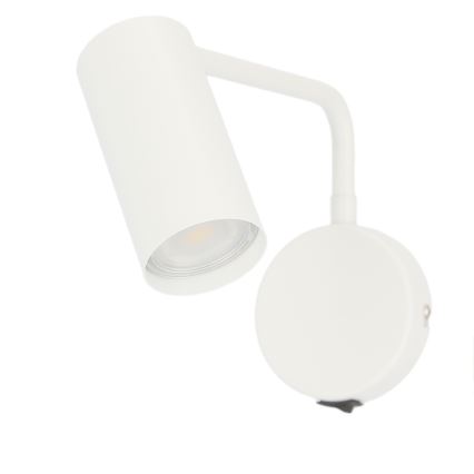 Vägglampa  TINA 1xGU10/15W/230V vit 
