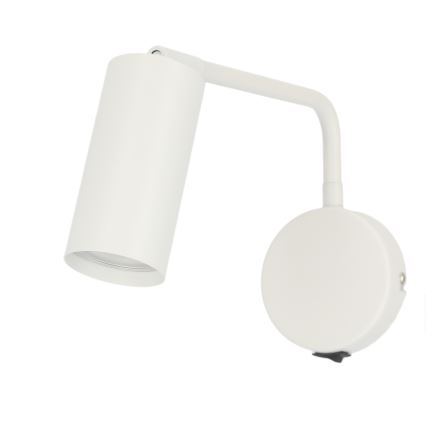 Vägglampa  TINA 1xGU10/15W/230V vit 