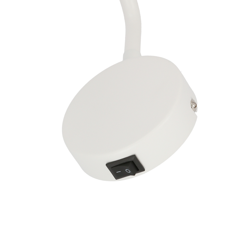 Vägglampa  TINA 1xGU10/15W/230V vit 