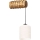 Vägglampa TRENO 1xE27/25W/230V furu