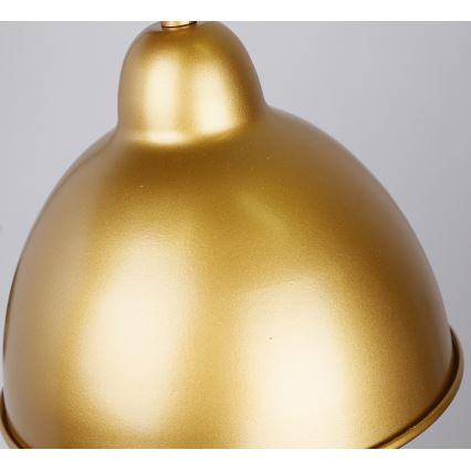 Vägglampa TRUCK 1xE27/40W/230V guld/svart