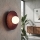 Vägglampa UMBRA 1xG9/8W/230V röd