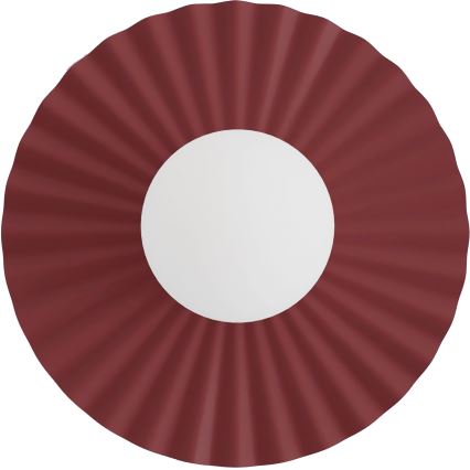 Vägglampa UMBRA 1xG9/8W/230V röd