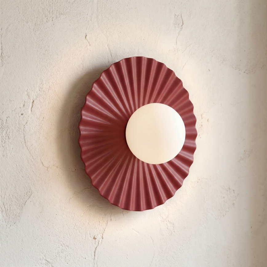 Vägglampa UMBRA 1xG9/8W/230V röd