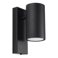 Vägglampa  UTTI 1xGU10/40W/230V svart