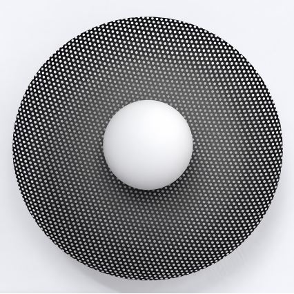 Vägglampa VIBEZ 1xG9/8W/230V svart