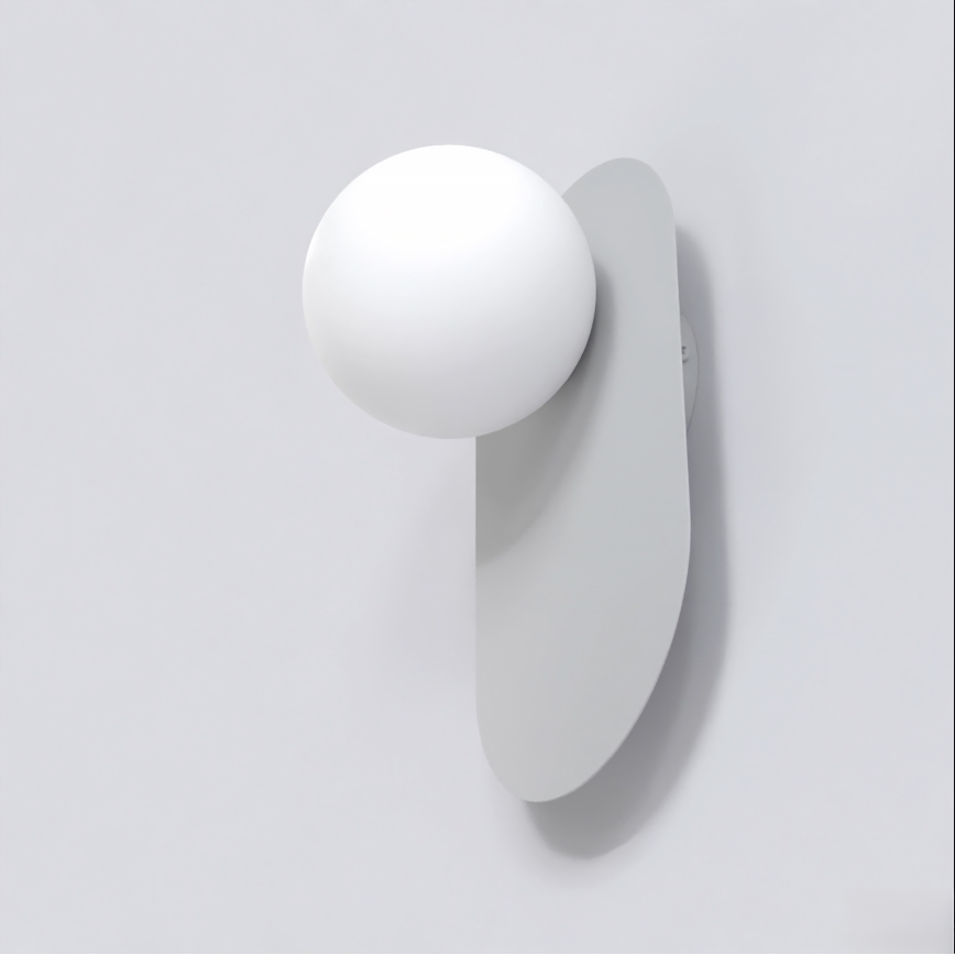 Vägglampa VIVA 1xG9/8W/230V grå